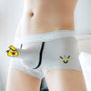 Mesh Elephant Nose Boxers Cotton Men's Bullet Separation Boxer Briefs