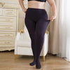 Women Striped Pantyhose Plus Size High Waist Anti-hook Black Tights Warm Seamless Tights Of Large Sizes