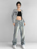 Women's Design Sense Retro Hot Girl Jeans