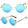 Austin Powers Vintage Round Metal Frame Sunglasses