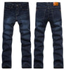 Jeans Slim Straight With Generous Give and Comfortable Waist Fit