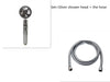 Shower Head Water Saving Flow 360 Degrees Rotating With Small Fan ABS Rain High Pressure Spray Nozzle Bathroom Accessories