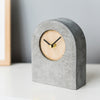 Cement Fashion Retro Wooden Clock Ornaments Living Room Bedroom Desktop Home Decoration