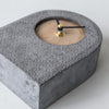 Cement Fashion Retro Wooden Clock Ornaments Living Room Bedroom Desktop Home Decoration
