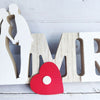 MR&MRS Creative Home Furnishing Decoration Wedding Props Wooden English Letter Decoration Wedding Decoration Ornaments