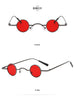 Super Small Round Frame Retro Sunglasses For Men Women Prince Glasses Hip Hop Sunglasses