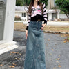 Niche Hot Girl Design Lotus Leaf Sheath Fishtail Skirt For Women