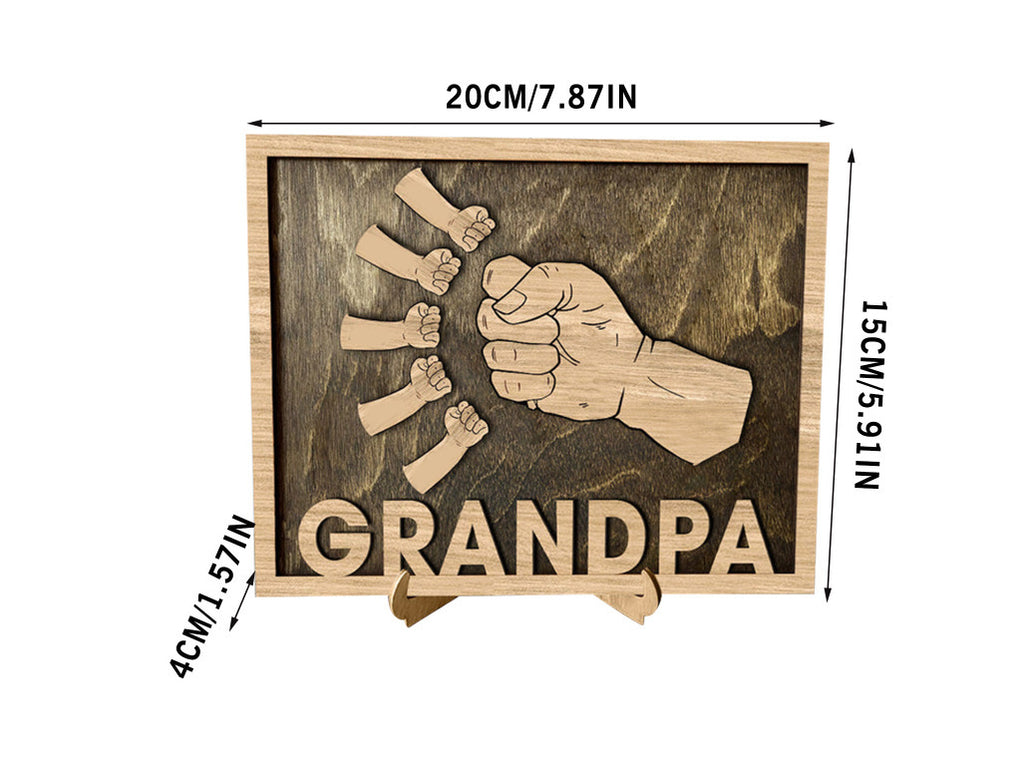 Home Fashion Personalized Wooden Plaque Decoration