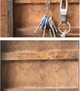 Retro Key Box Home Decoration Wrought Iron Office Wooden Box