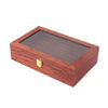 Retro Home Decoration Ring Storage Box Wooden