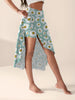 Split Pocket Inner Shorts Skirt New Flower Women's Clothing