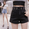 Women's Denim Shorts Are Loose And Versatile
