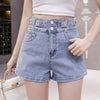 Women's Denim Shorts Are Loose And Versatile
