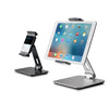 Desktop phone tablet holder