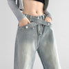 Women's Design Sense Retro Hot Girl Jeans