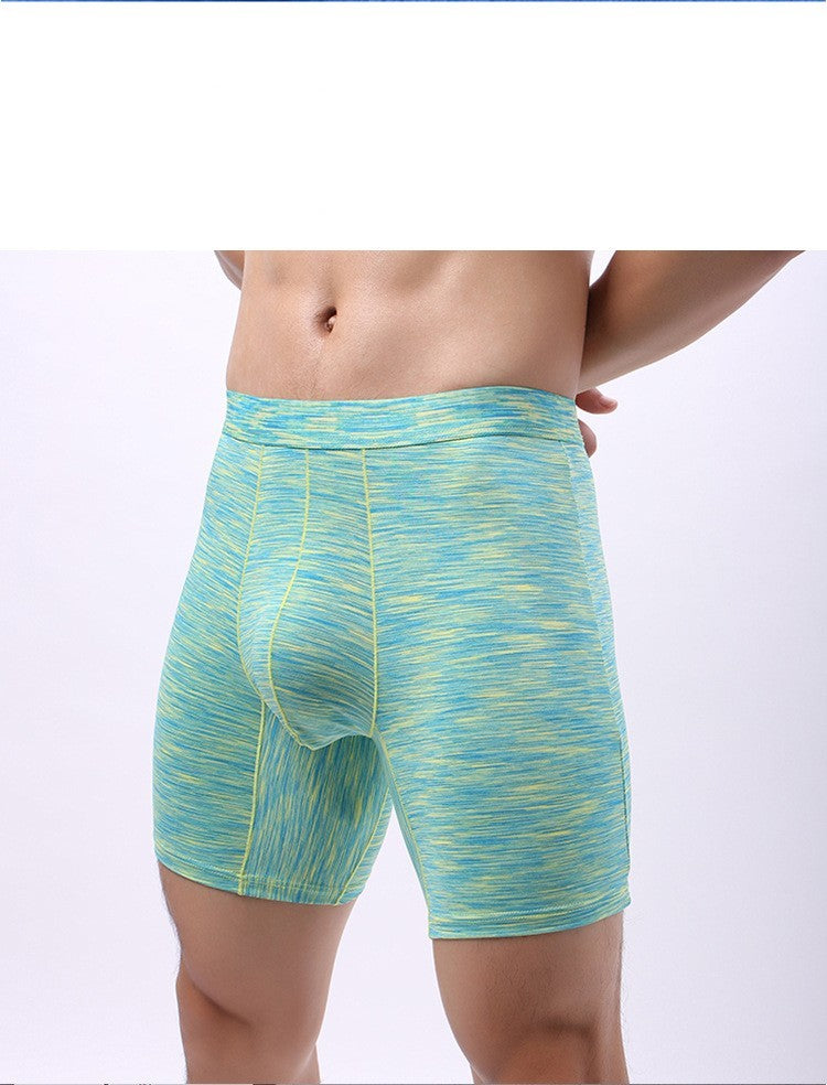 Men's Quarter Pants Fashion Wide Belt Loose Boxers