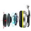 Head-mounted illuminated gaming headset