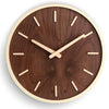 Simple Chinese Style Wall Clock Wooden Modern Home Living Room Decoration