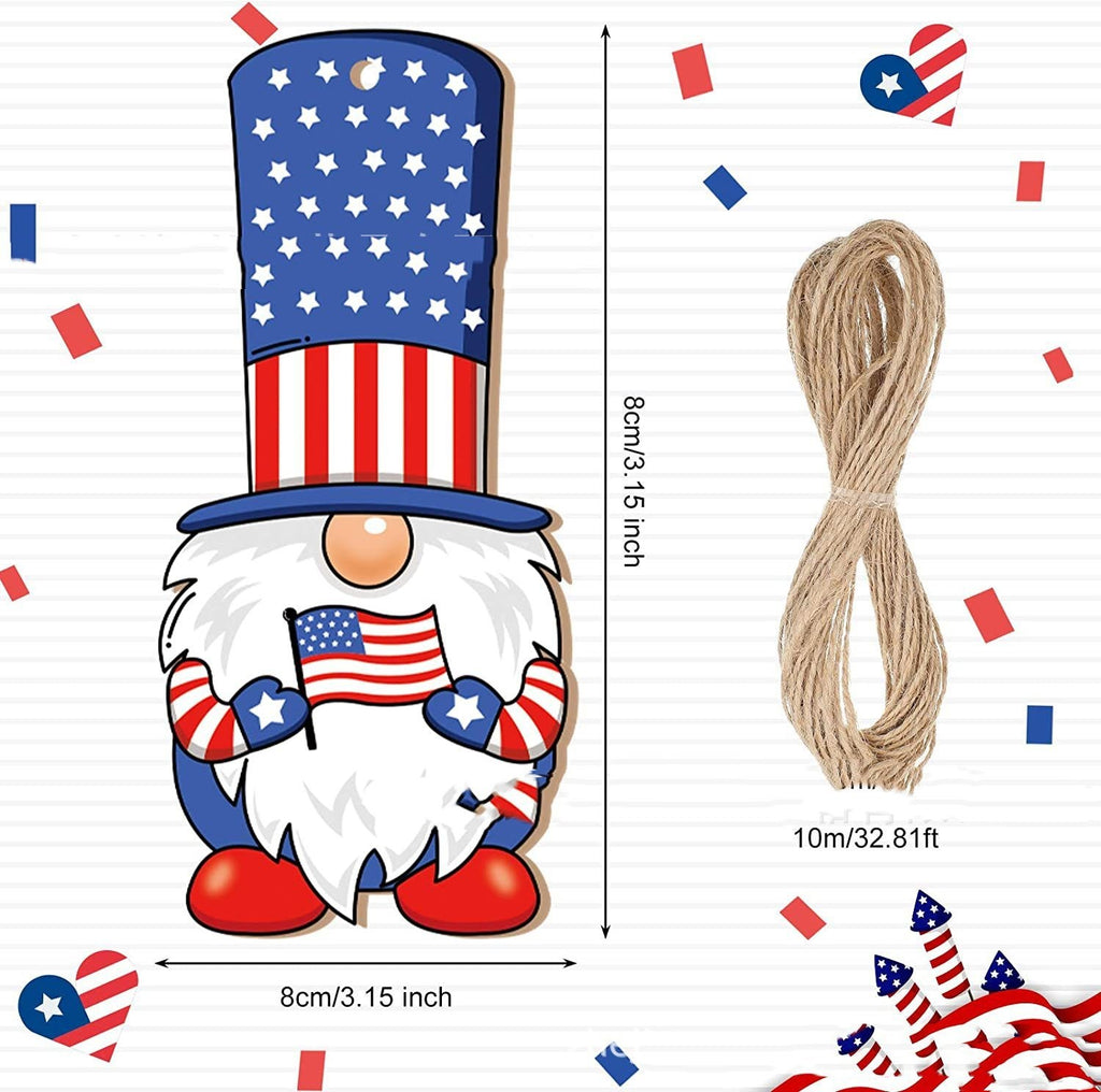 Dwarf Wooden Pendant Hanging Piece Home Decoration