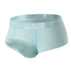 Men's Low Waist Solid Color Cotton Breathable Comfortable Boxers Underwear Boxer