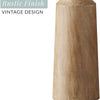 Solid Wood Retro Candlestick Home B & B Table Decoration Candle Holder Wooden