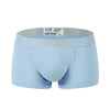 Low Waist Solid Color Boxers For Youth