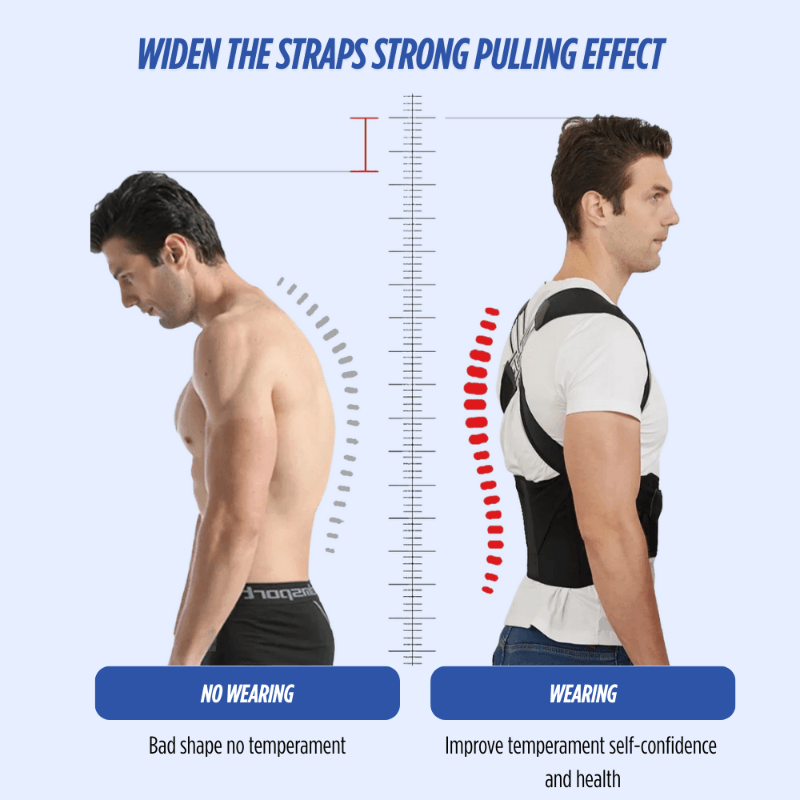 Unisex Anti-Humpback Chest Lift Brace Posture Corrector