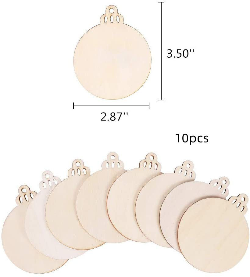 Christmas Home Decoration Articles Wooden Pendant