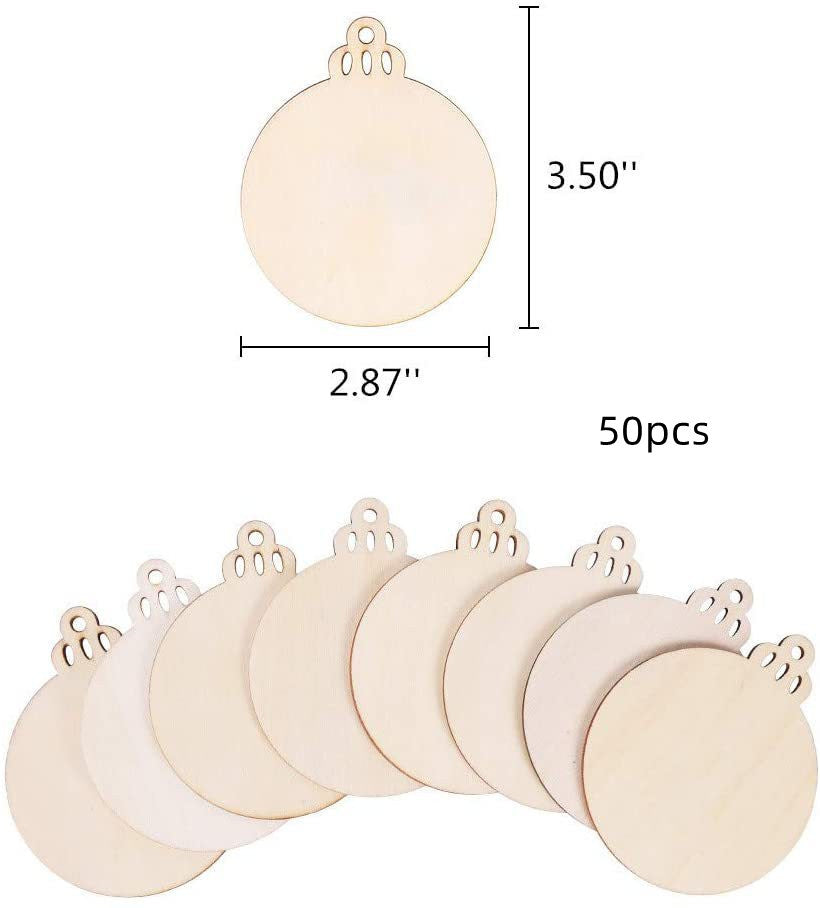 Christmas Home Decoration Articles Wooden Pendant