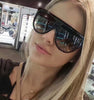 Sunglasses Women Gradient Lens Sun Glasses Women Full Frame Shades Glasses Ladies Unisex