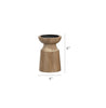 Solid Wood Retro Candlestick Home B & B Table Decoration Candle Holder Wooden