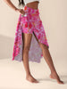Split Pocket Inner Shorts Skirt New Flower Women's Clothing
