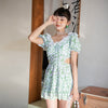 Retro Summer Floral Women's Swimsuit