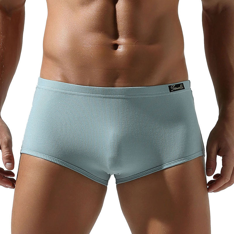 Fashion Sports Trendy Style Low Waist Design Improve Hip Lifting Effect Thread Boxers