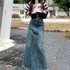 Niche Hot Girl Design Lotus Leaf Sheath Fishtail Skirt For Women