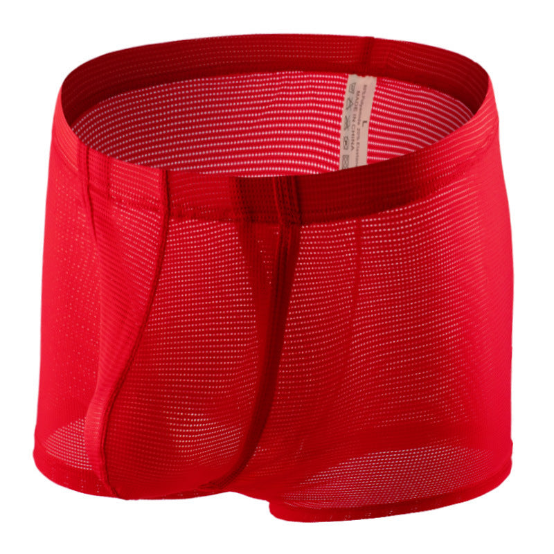 Design Mesh Boxers Sexy Trend Men's Underwear