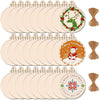 Christmas Home Decoration Articles Wooden Pendant