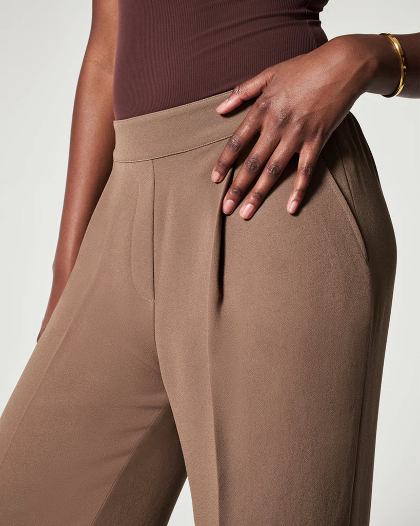 Crepe Pleated Women Trousers