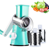 3 in 1 Rotary Cheese Grater Vegetable Slicer