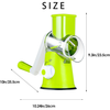 3 in 1 Rotary Cheese Grater Vegetable Slicer