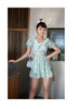 Retro Summer Floral Women's Swimsuit