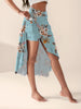 Split Pocket Inner Shorts Skirt New Flower Women's Clothing