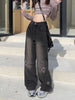 Women's Jeans New Fashion Retro Straight-leg Pants Design