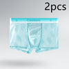 Summer Ice Silk Ultra-thin Breathable Mesh Boxers