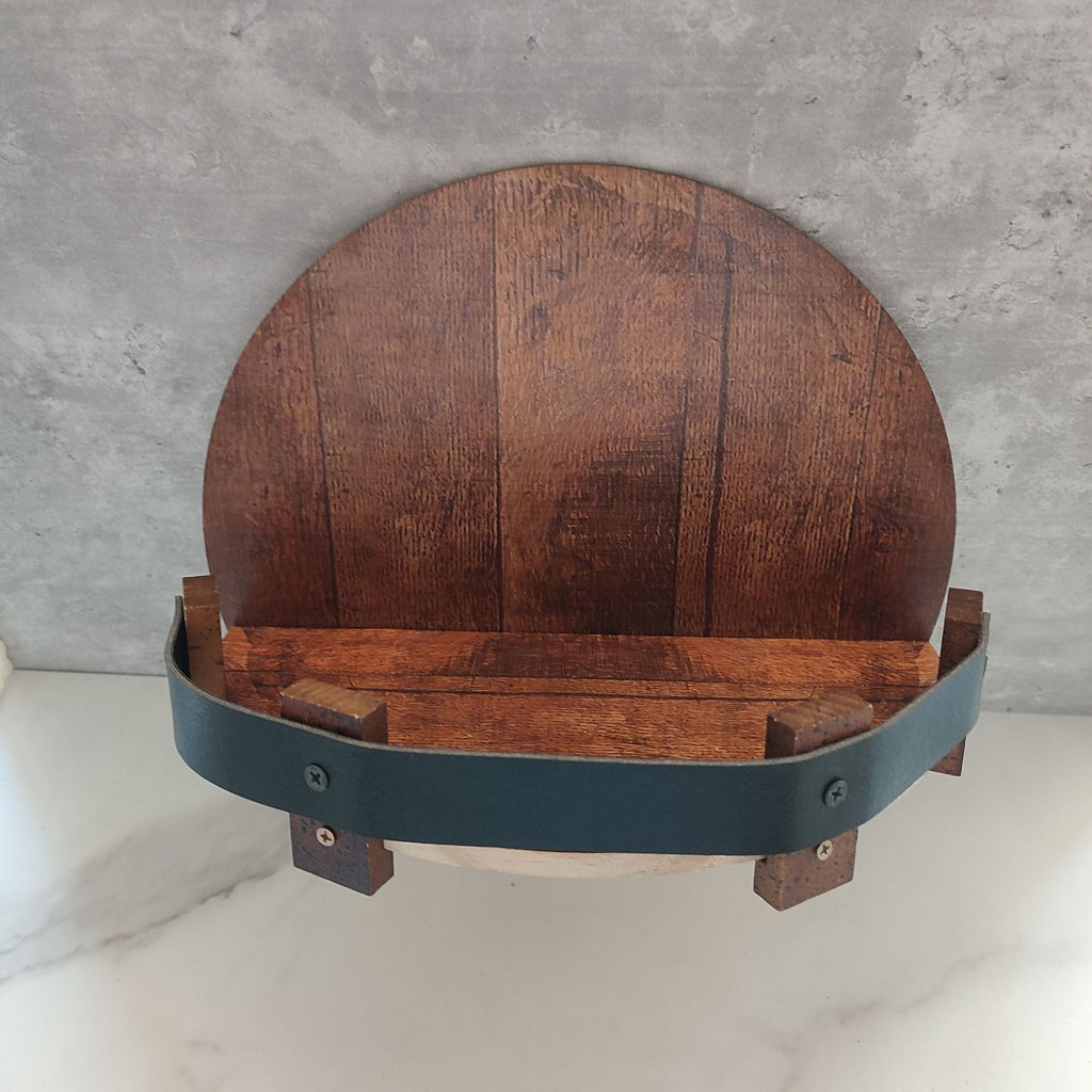 Home Wall Hanging Wooden Wine Rack Decoration