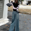 Niche Hot Girl Design Lotus Leaf Sheath Fishtail Skirt For Women