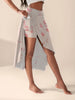 Split Pocket Inner Shorts Skirt New Flower Women's Clothing