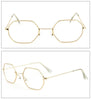 Sunglasses Ocean Piece Polygonal Sunglasses