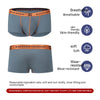 Modal Men's Boxers Low Waist Sexy Light And Comfortable Boxer Briefs