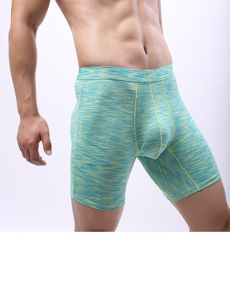 Men's Quarter Pants Fashion Wide Belt Loose Boxers